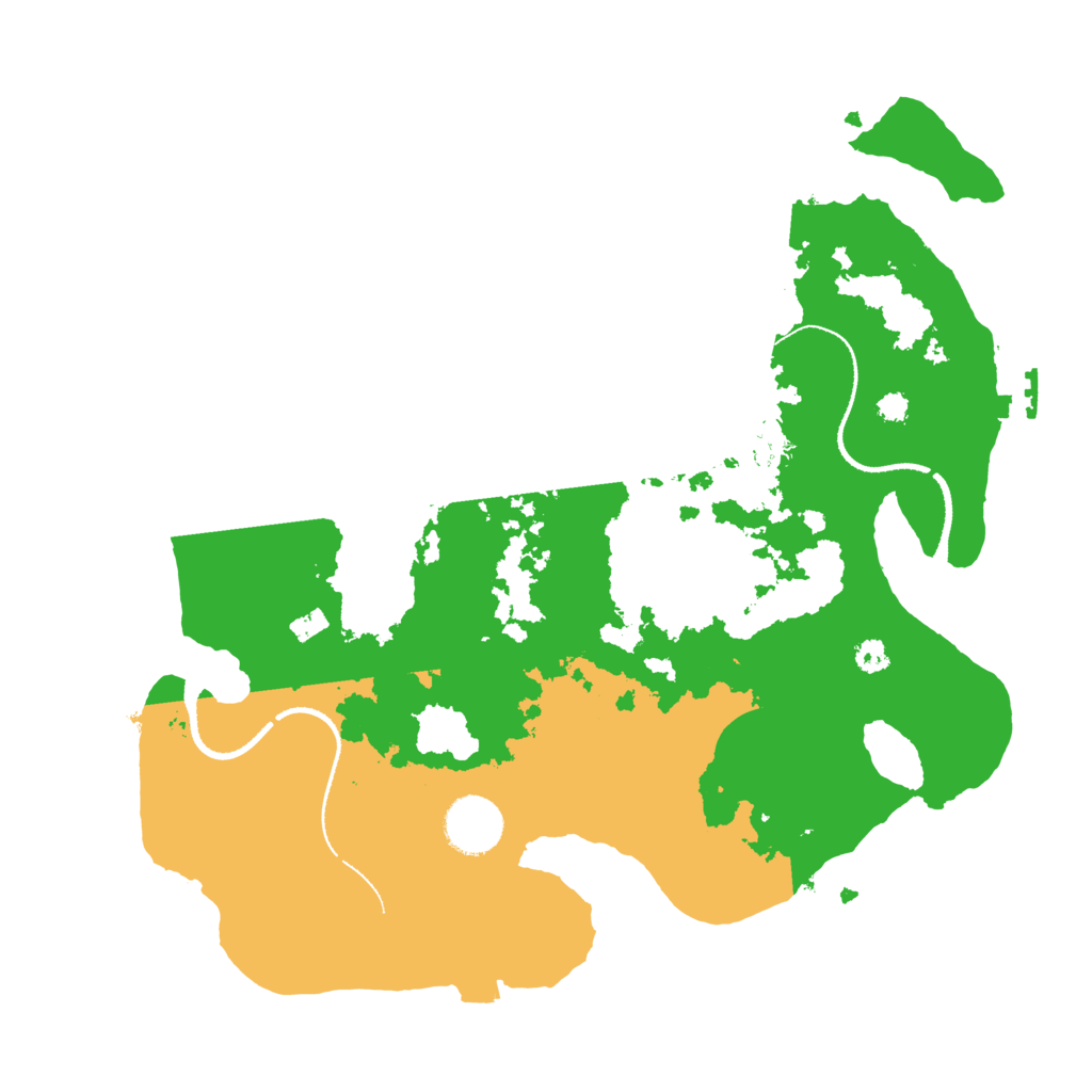 Biome Rust Map: Procedural Map, Size: 3300, Seed: 1407312880