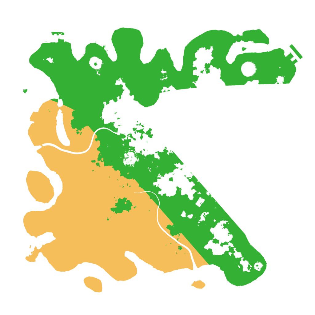 Biome Rust Map: Procedural Map, Size: 3750, Seed: 75909336