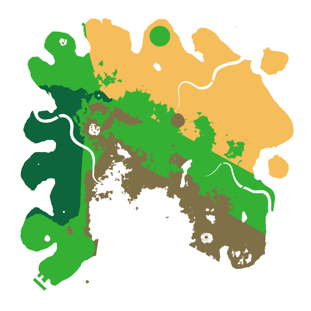 Biome Rust Map: Procedural Map, Size: 4000, Seed: 1907031377