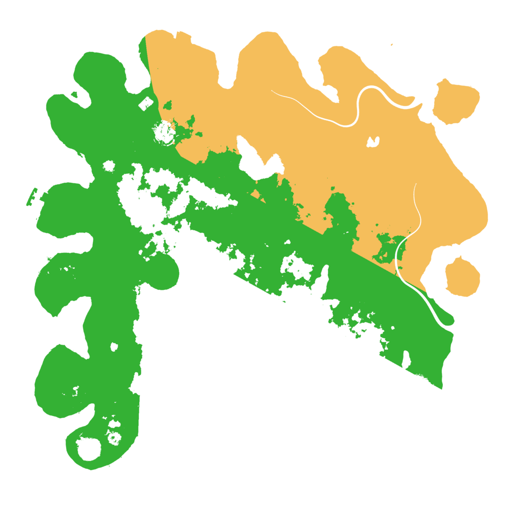 Biome Rust Map: Procedural Map, Size: 4000, Seed: 1907031377