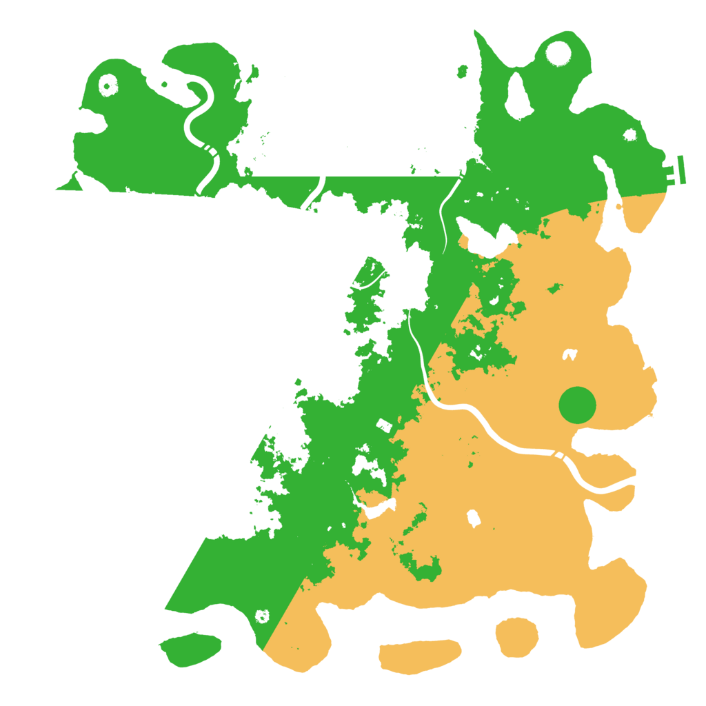 Biome Rust Map: Procedural Map, Size: 5000, Seed: 2063564030