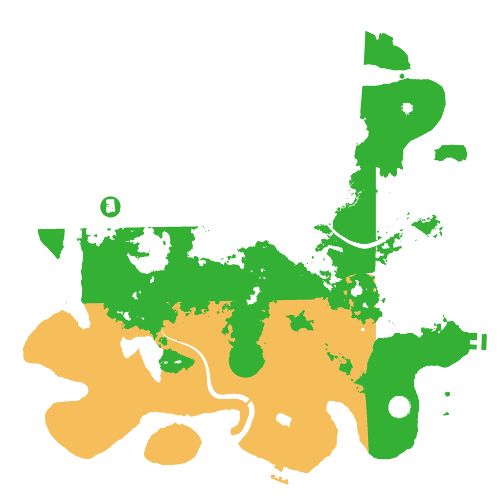Biome Rust Map: Procedural Map, Size: 4000, Seed: 529862616