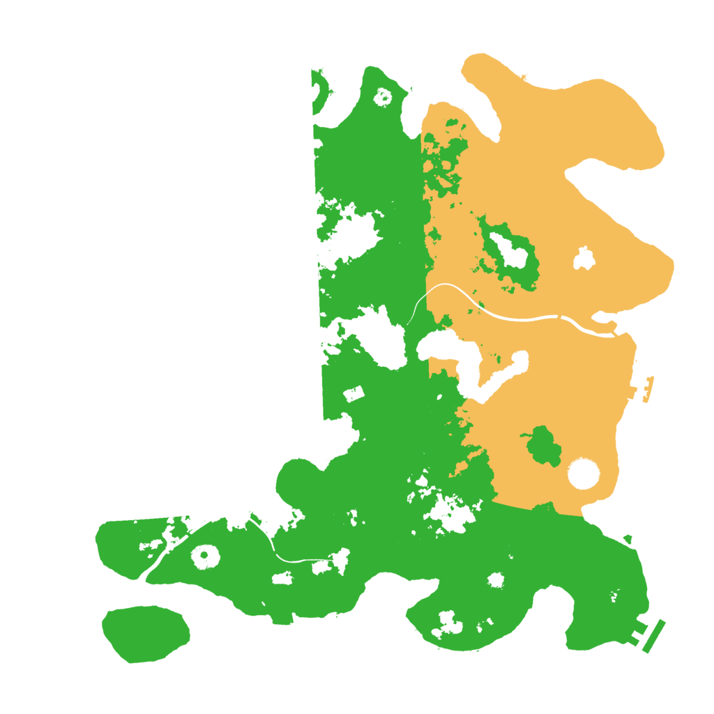 Biome Rust Map: Procedural Map, Size: 4000, Seed: 8247