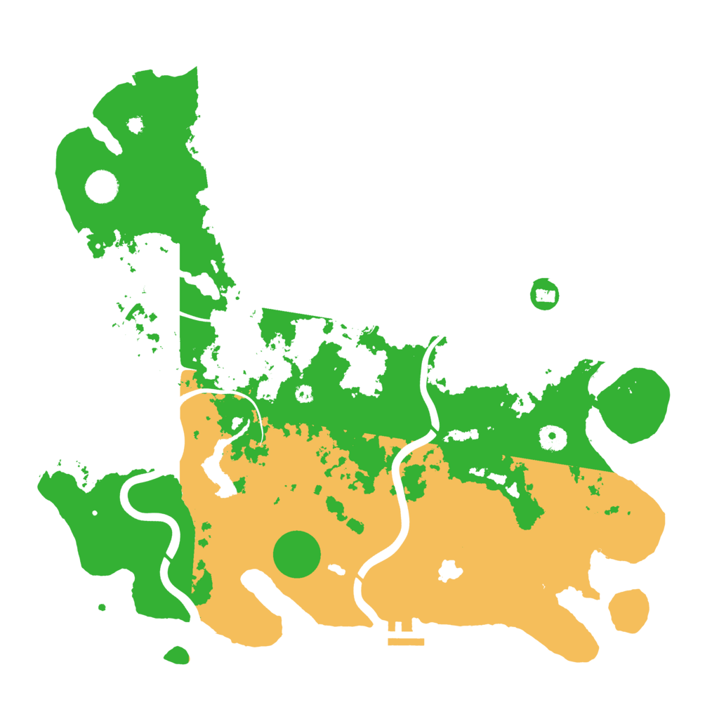 Biome Rust Map: Procedural Map, Size: 4000, Seed: 38678453