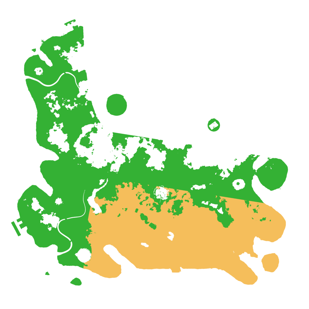 Biome Rust Map: Procedural Map, Size: 4000, Seed: 38678453