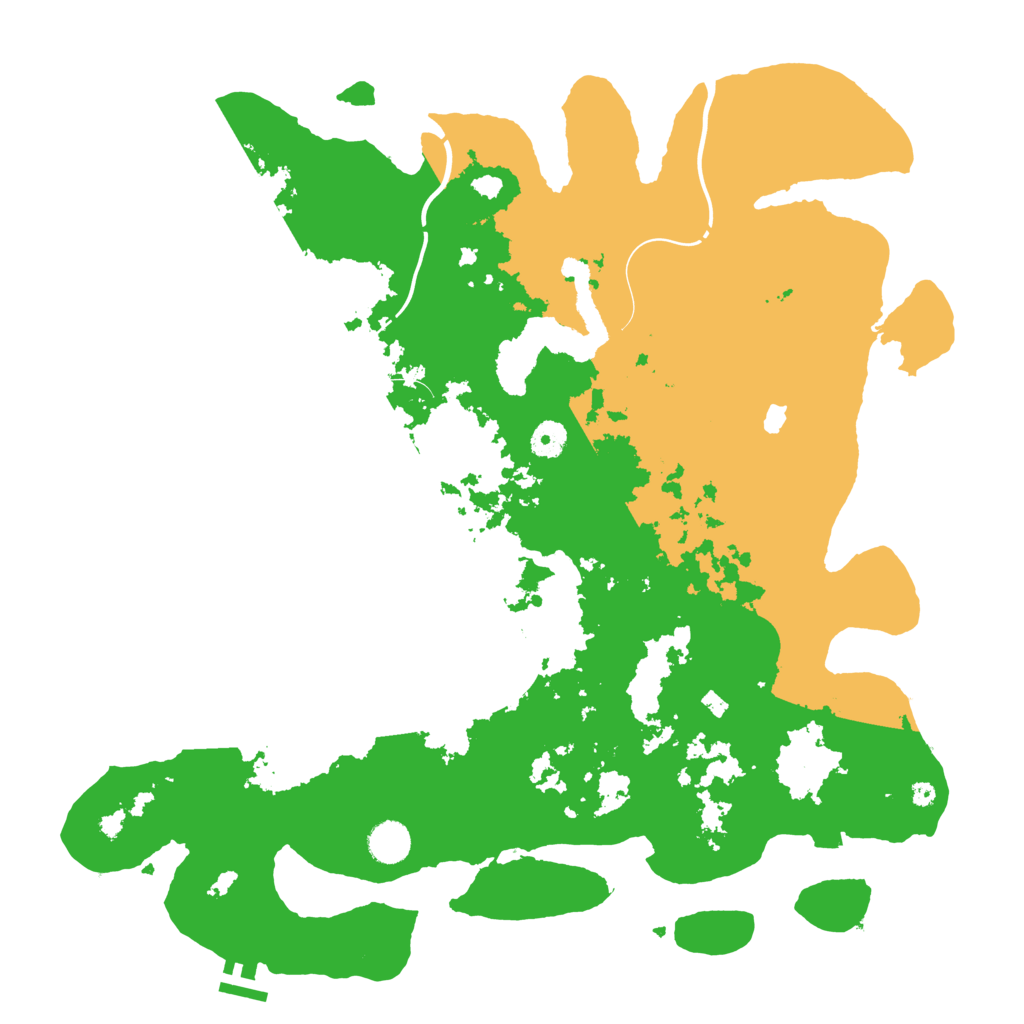 Biome Rust Map: Procedural Map, Size: 4250, Seed: 994237927