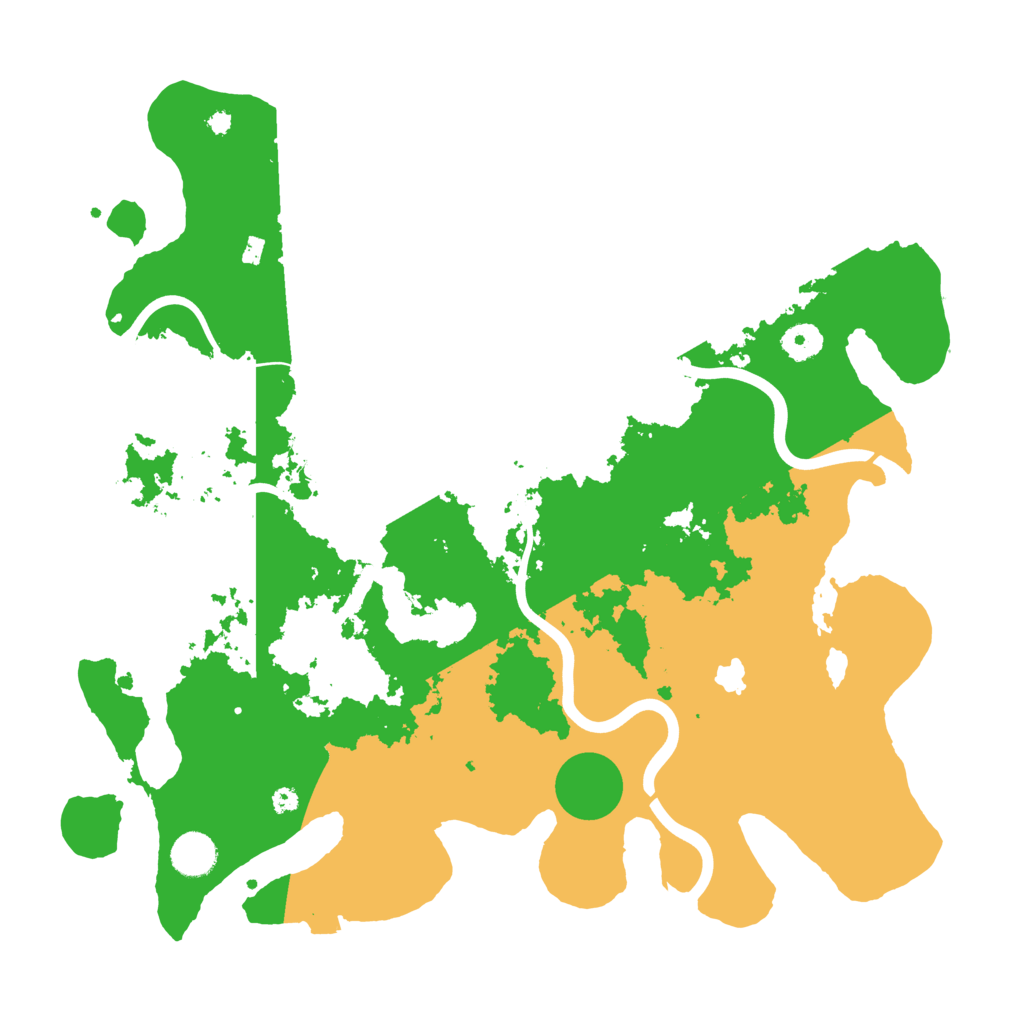Biome Rust Map: Procedural Map, Size: 4000, Seed: 506418007