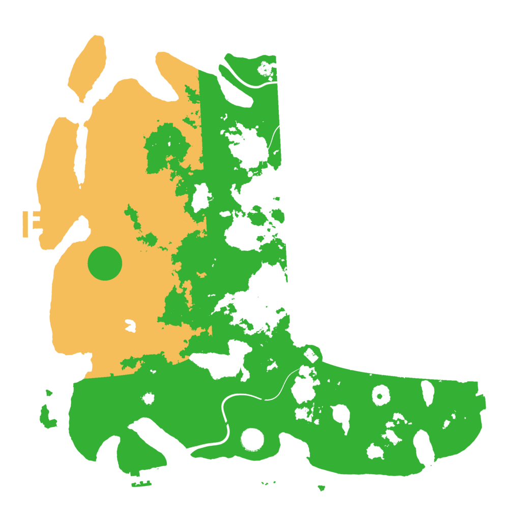 Biome Rust Map: Procedural Map, Size: 4000, Seed: 771163644