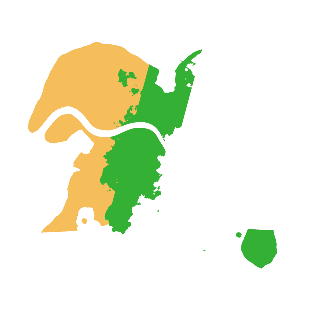 Biome Rust Map: Procedural Map, Size: 2250, Seed: 694208008