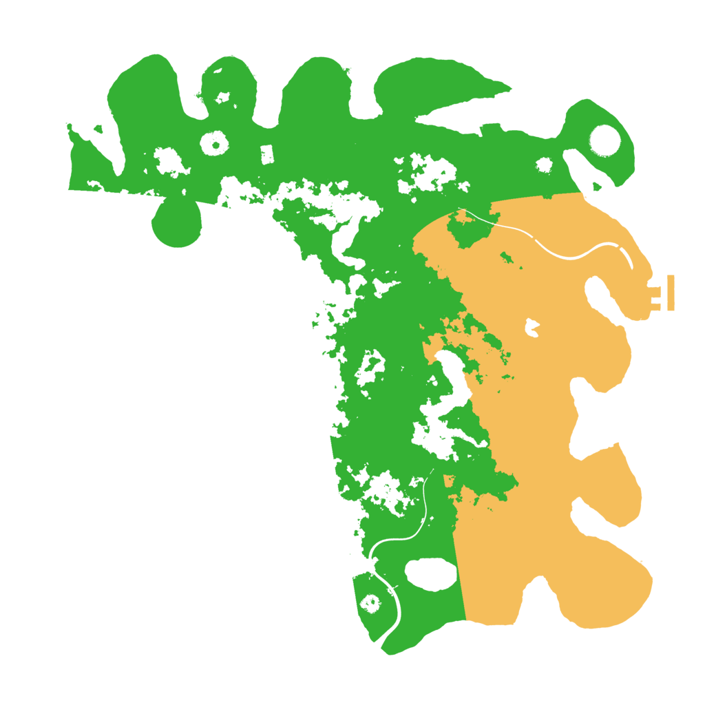 Biome Rust Map: Procedural Map, Size: 4000, Seed: 1710068817