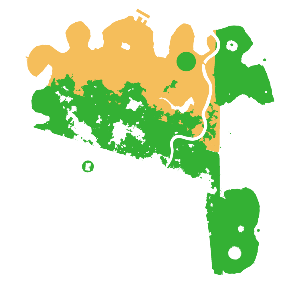 Biome Rust Map: Procedural Map, Size: 4000, Seed: 671947348