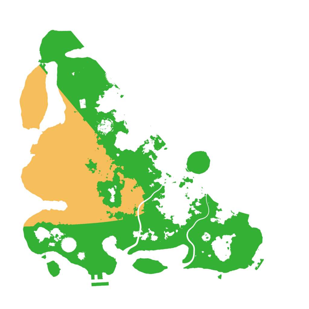 Biome Rust Map: Procedural Map, Size: 3624, Seed: 1234567890