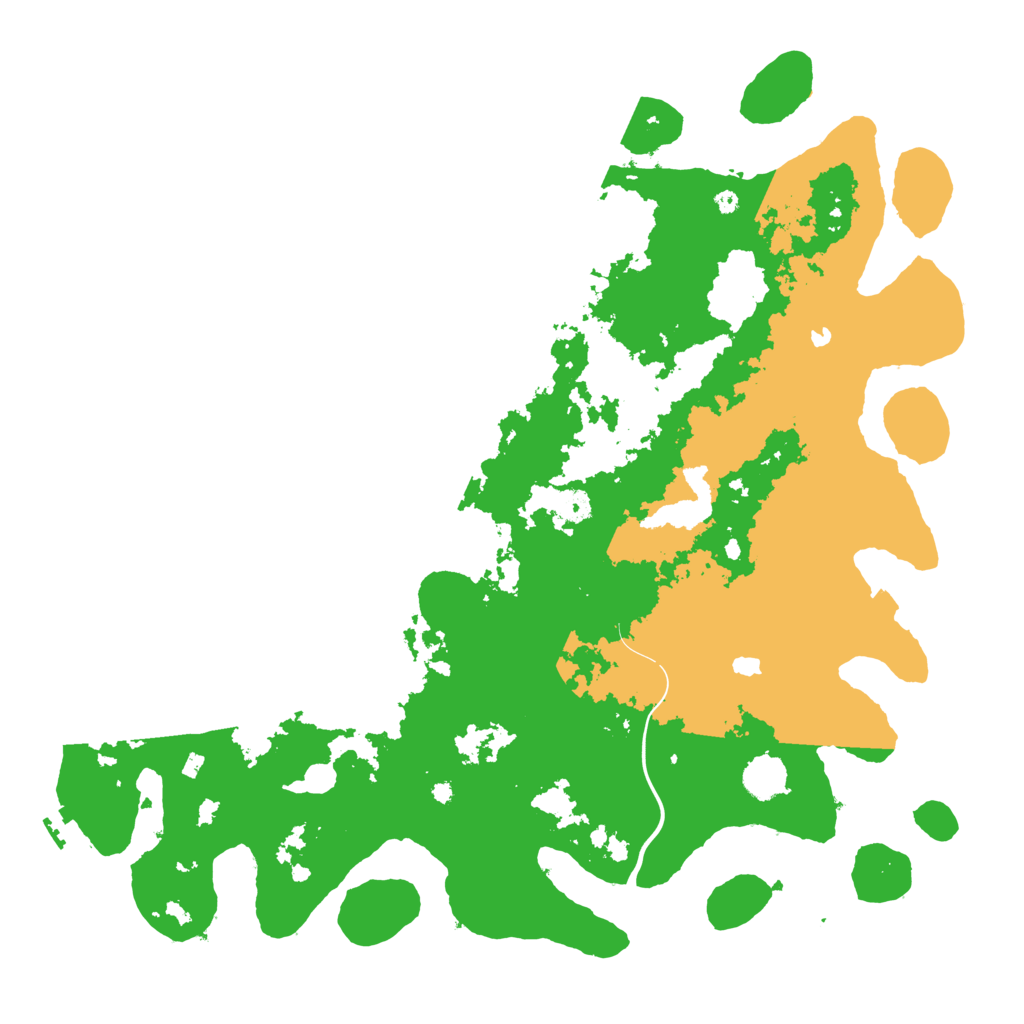 Biome Rust Map: Procedural Map, Size: 4500, Seed: 99319158