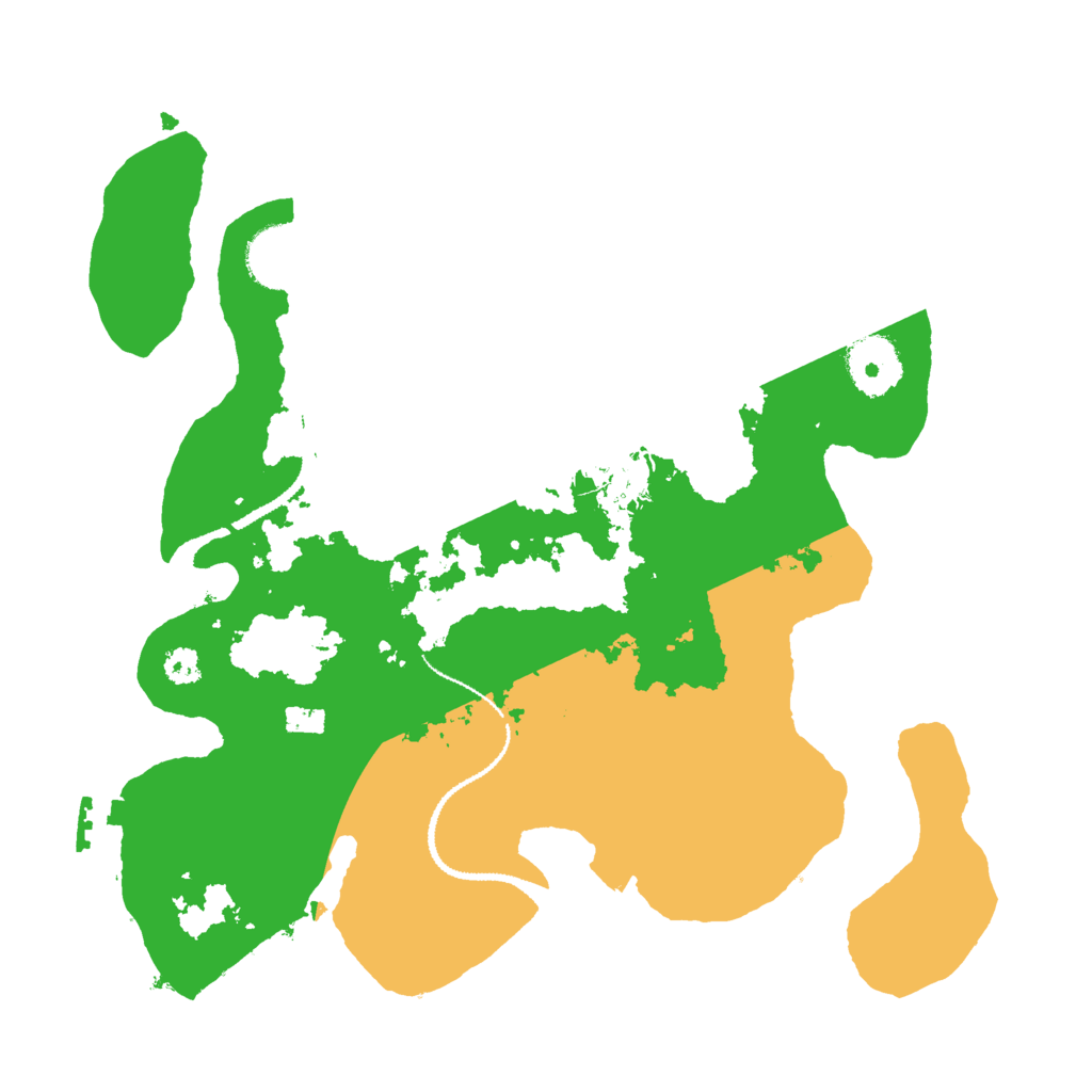 Biome Rust Map: Procedural Map, Size: 3000, Seed: 1450751855