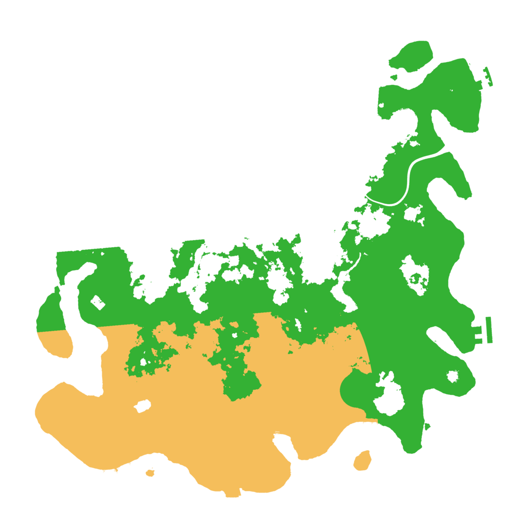 Biome Rust Map: Procedural Map, Size: 4000, Seed: 2013404516