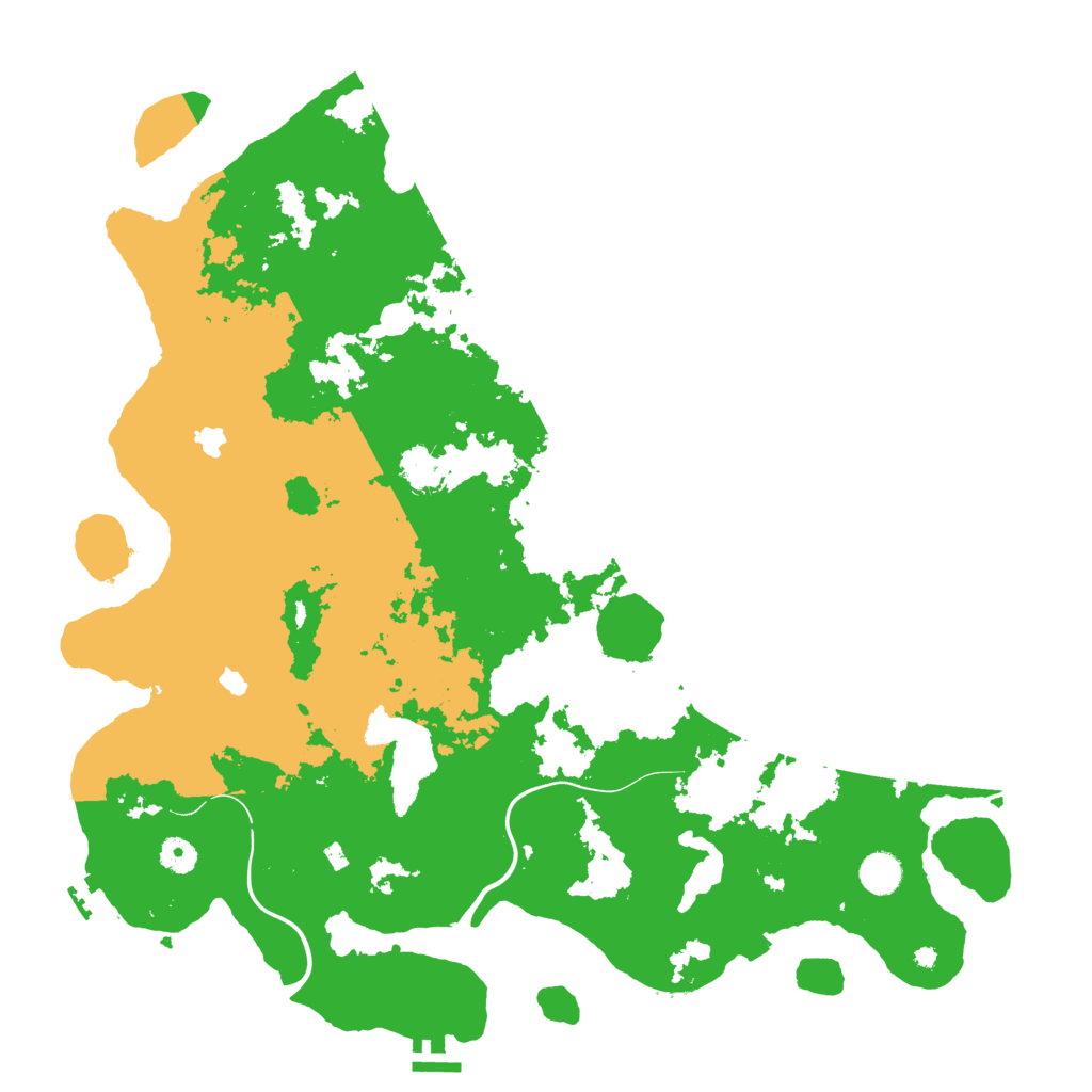 Biome Rust Map: Procedural Map, Size: 4500, Seed: 1477487808