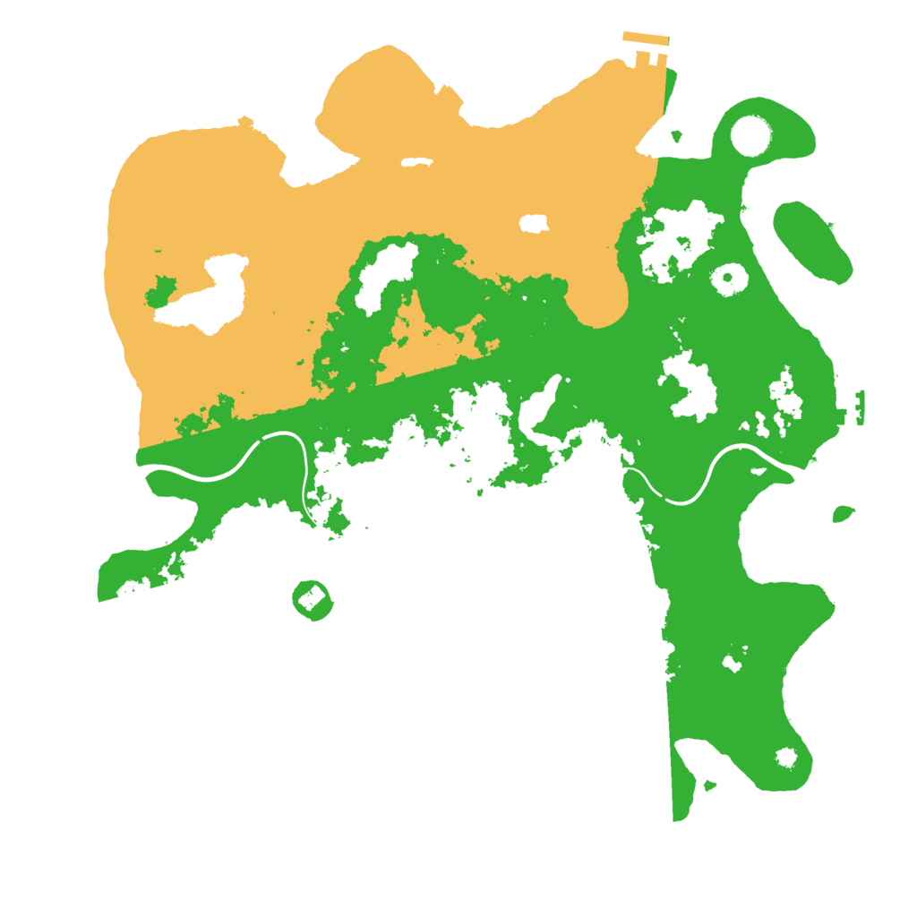 Biome Rust Map: Procedural Map, Size: 4000, Seed: 81358671