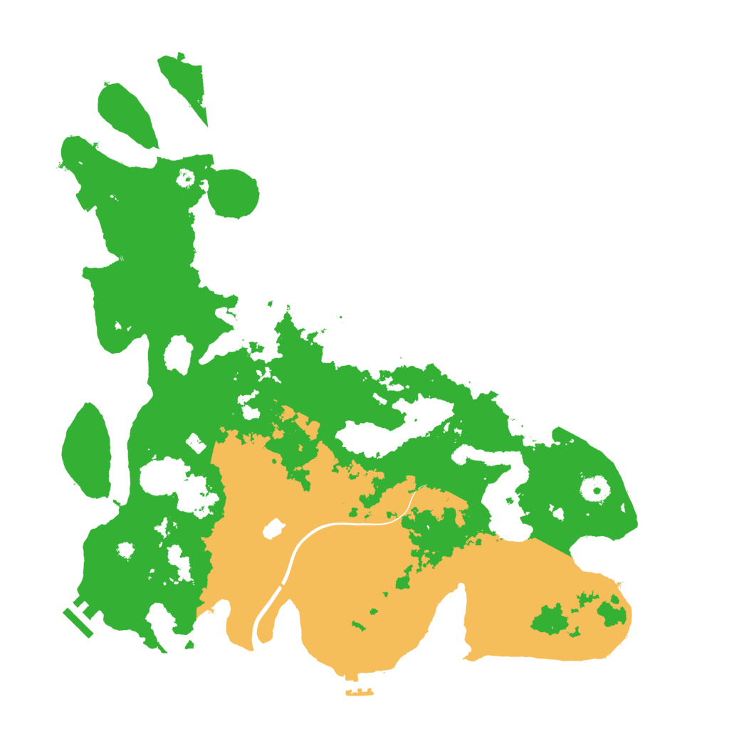 Biome Rust Map: Procedural Map, Size: 4000, Seed: 855419685