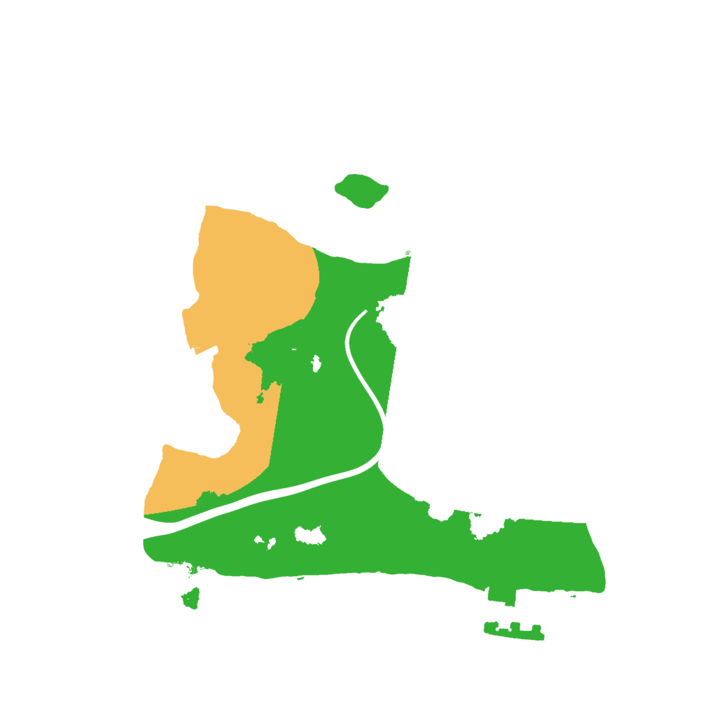 Biome Rust Map: Procedural Map, Size: 1800, Seed: 113699568