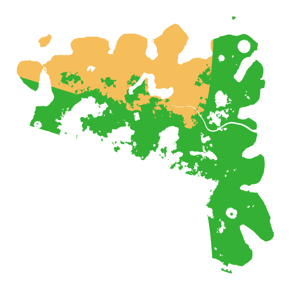 Biome Rust Map: Procedural Map, Size: 4000, Seed: 75999936
