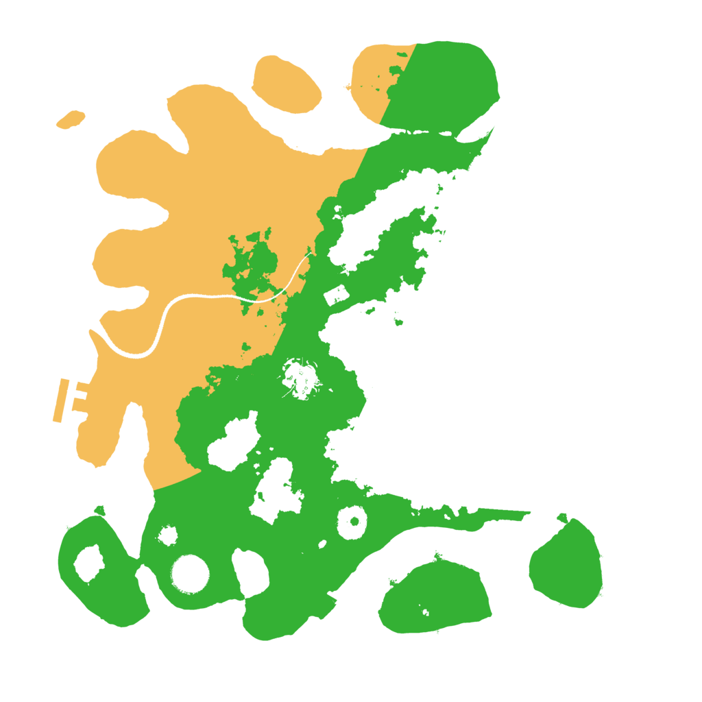 Biome Rust Map: Procedural Map, Size: 3250, Seed: 7878911