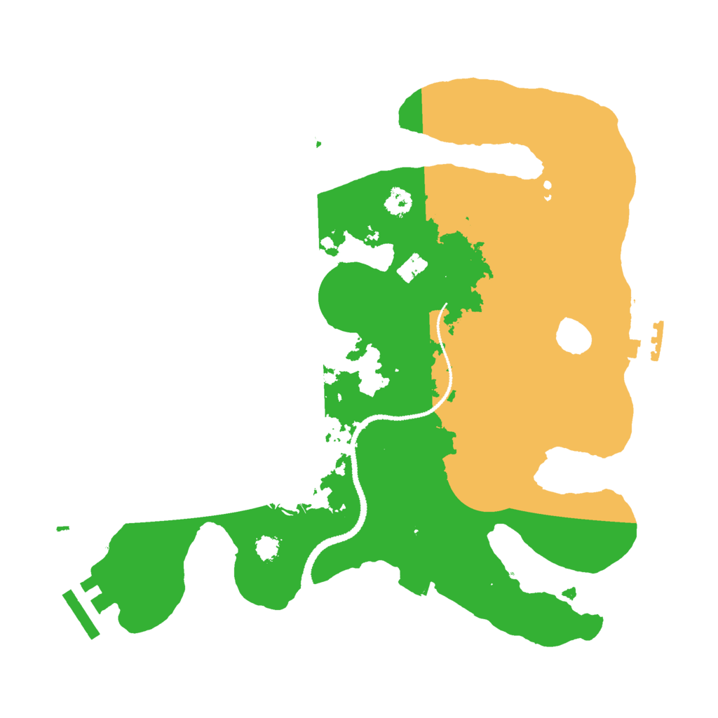 Biome Rust Map: Procedural Map, Size: 2700, Seed: 2057504600