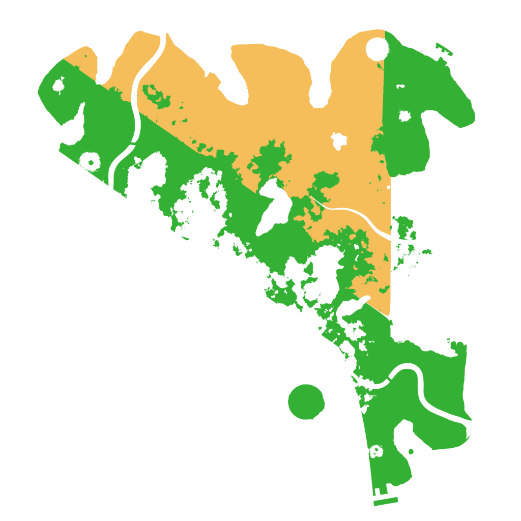 Biome Rust Map: Procedural Map, Size: 4000, Seed: 423094882