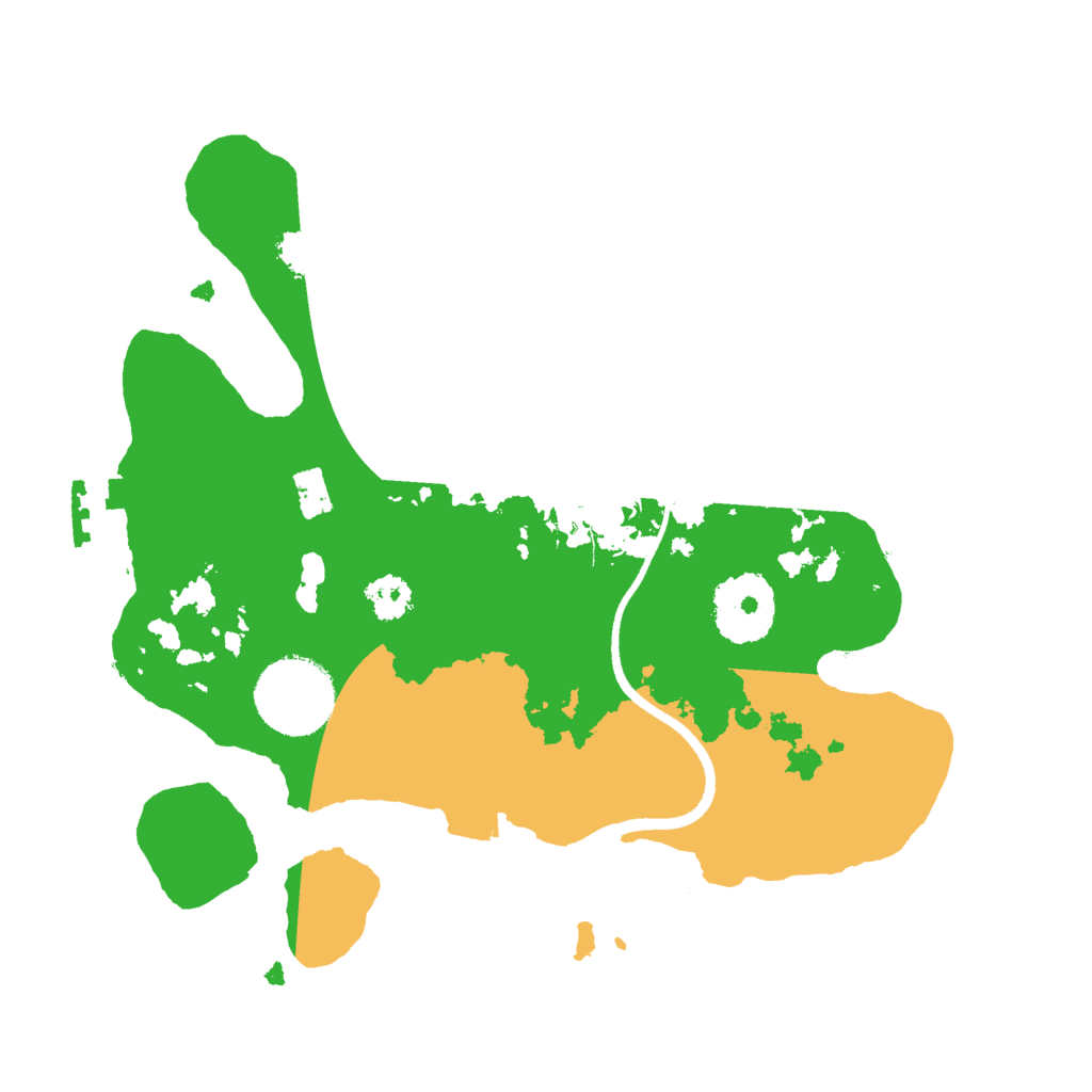 Biome Rust Map: Procedural Map, Size: 2500, Seed: 1506199101