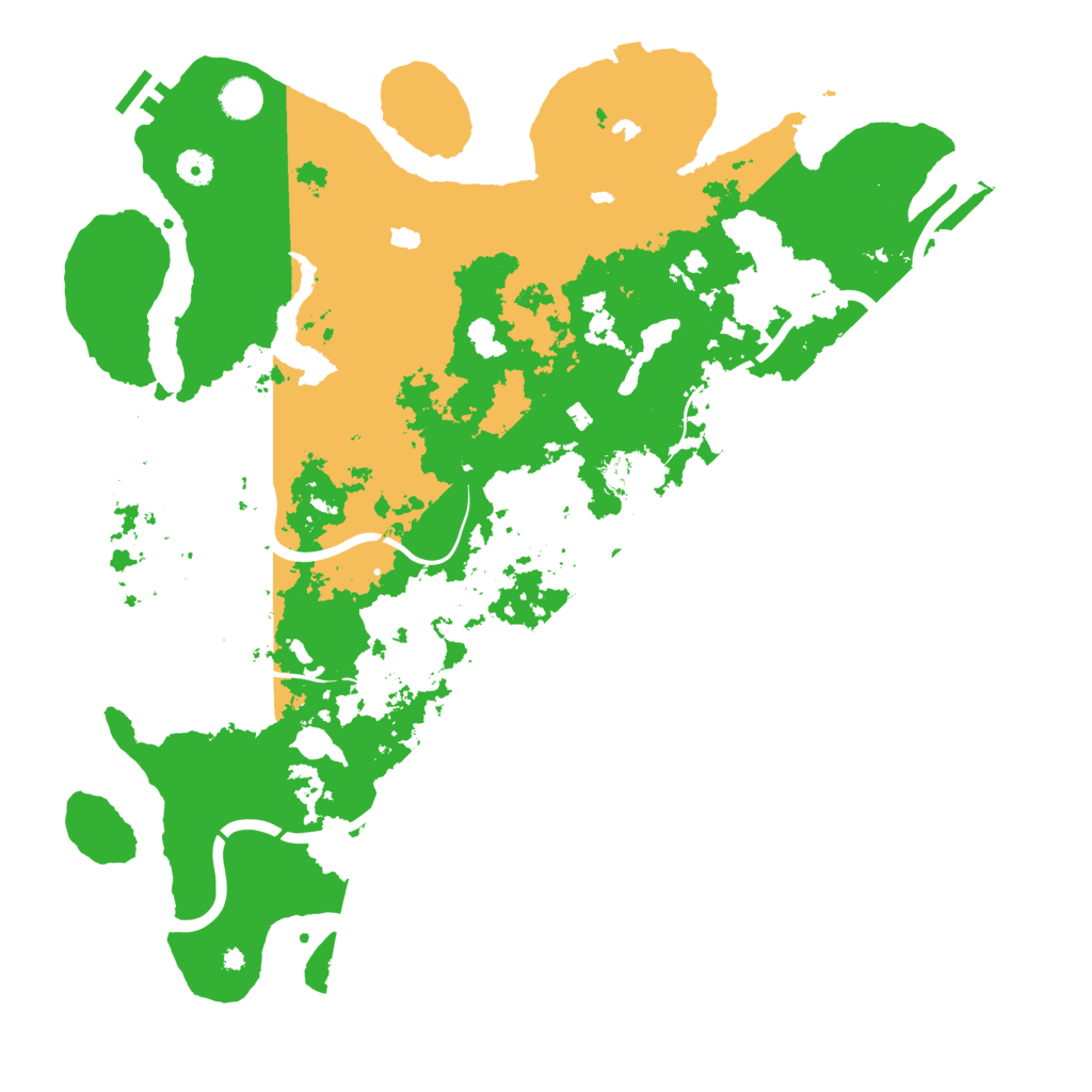 Biome Rust Map: Procedural Map, Size: 4500, Seed: 804506773