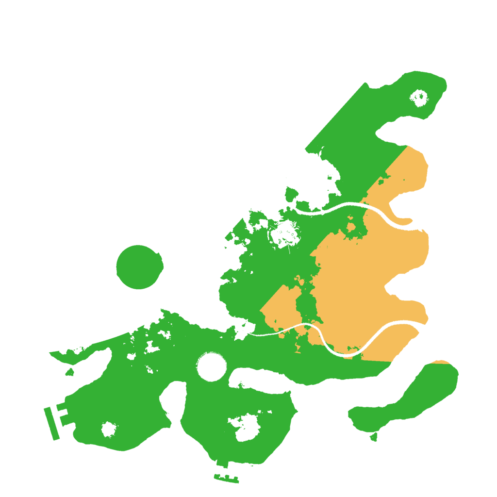 Biome Rust Map: Procedural Map, Size: 3000, Seed: 197451300