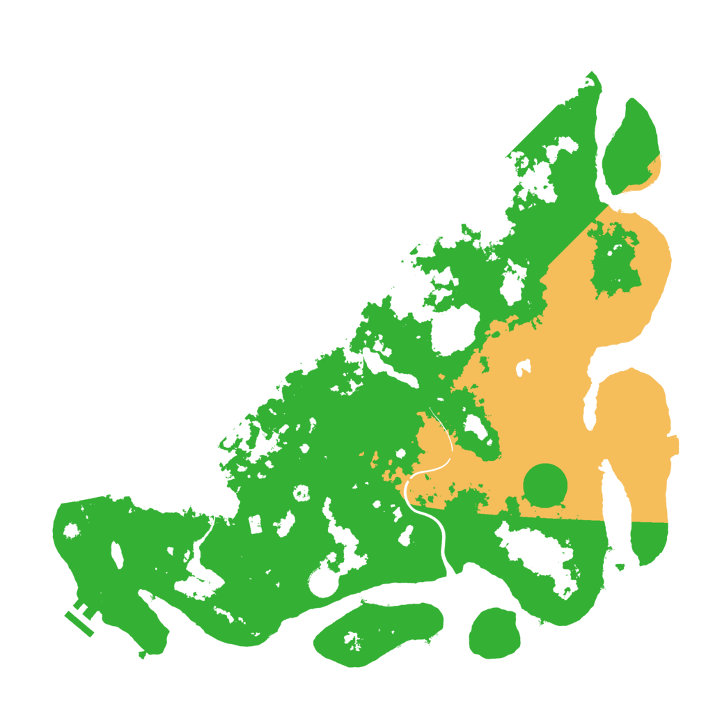 Biome Rust Map: Procedural Map, Size: 4250, Seed: 1306740643