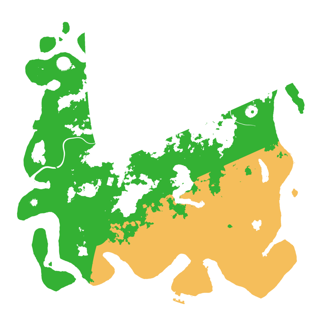 Biome Rust Map: Procedural Map, Size: 4000, Seed: 410237