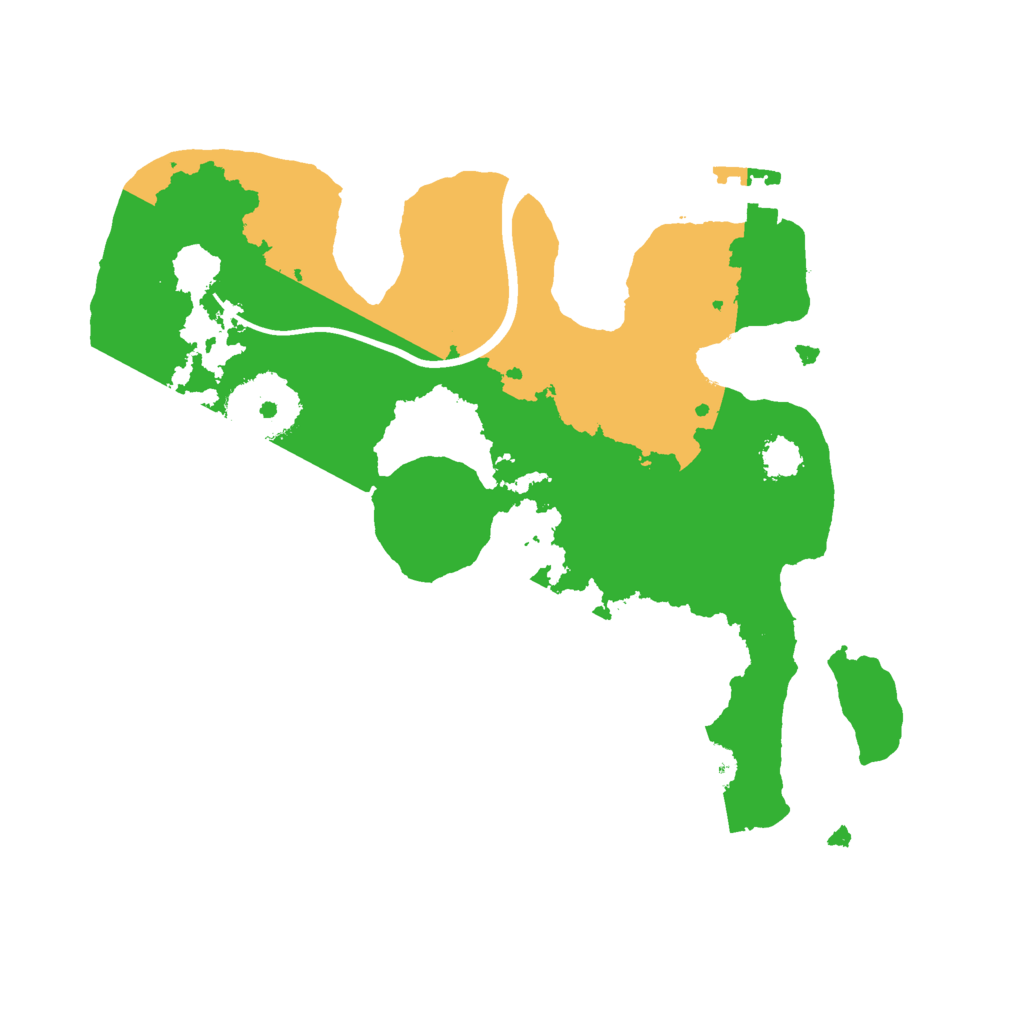 Biome Rust Map: Procedural Map, Size: 2300, Seed: 1397542831