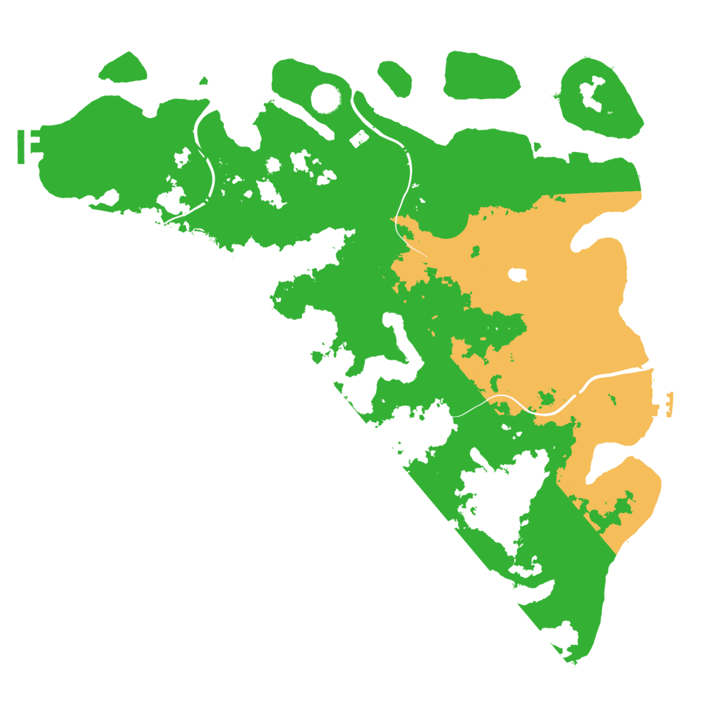 Biome Rust Map: Procedural Map, Size: 4250, Seed: 312160880