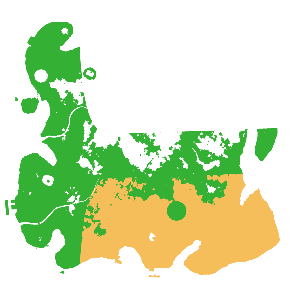 Biome Rust Map: Procedural Map, Size: 4000, Seed: 860365825