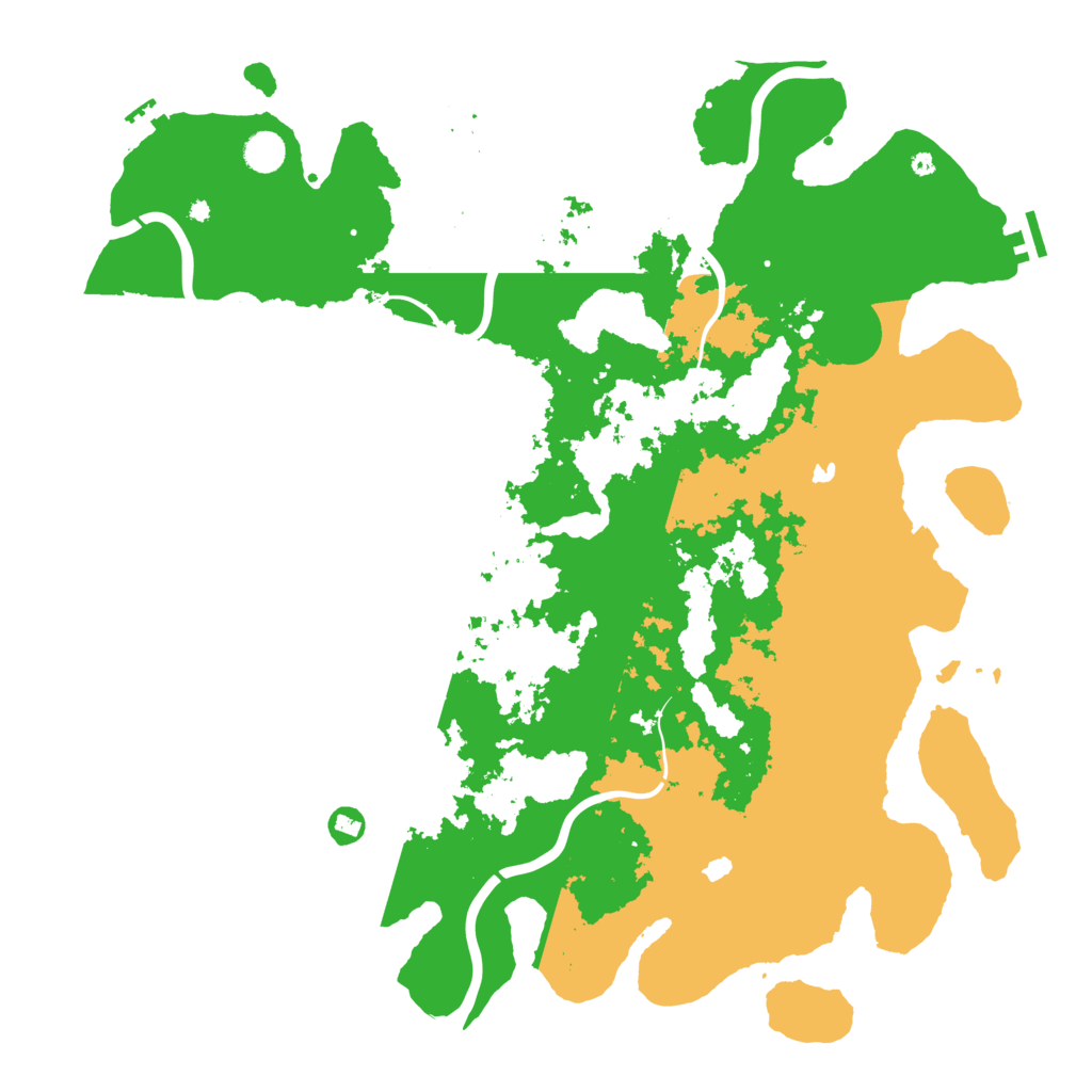 Biome Rust Map: Procedural Map, Size: 4700, Seed: 1110855380