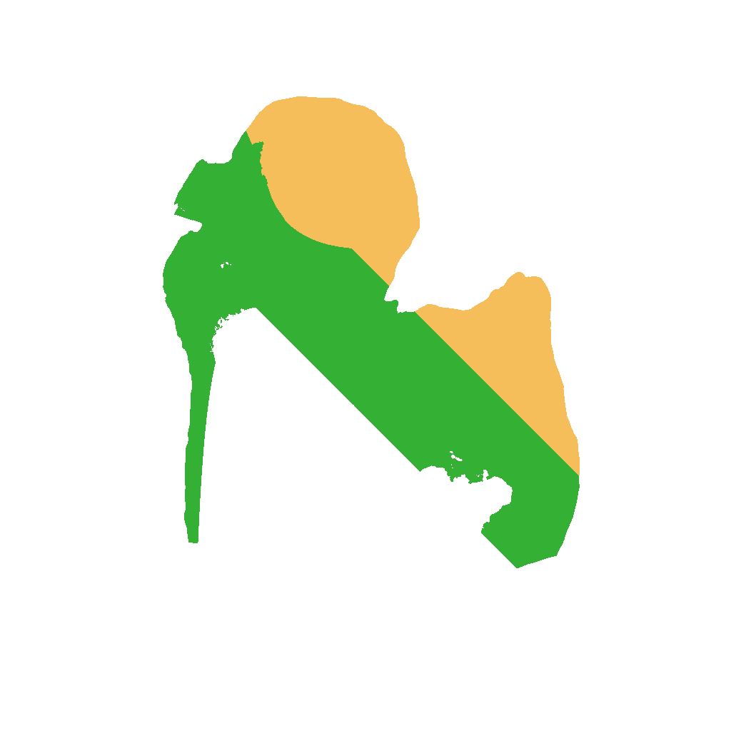 Biome Rust Map: Procedural Map, Size: 1400, Seed: 1136494117