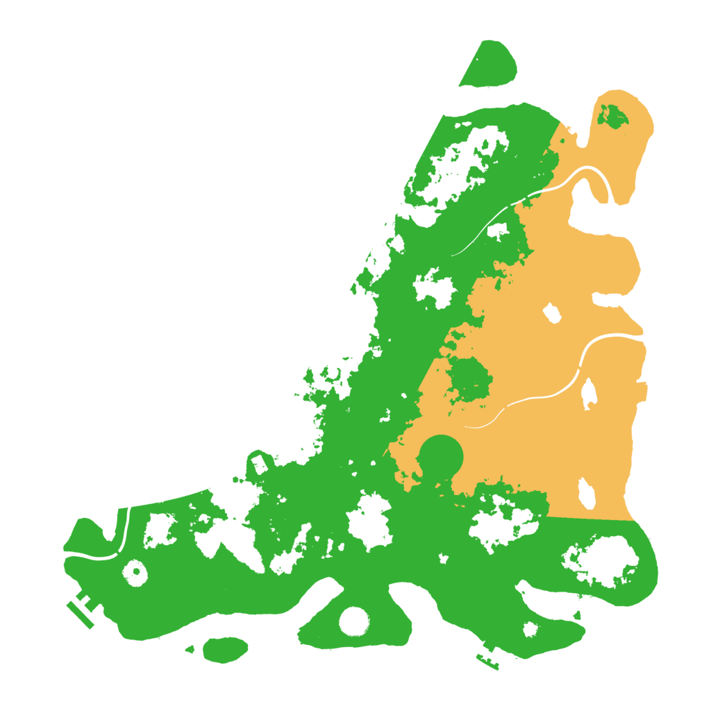 Biome Rust Map: Procedural Map, Size: 4250, Seed: 1009498821