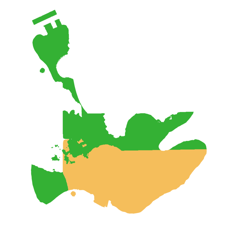 Biome Rust Map: Procedural Map, Size: 1998, Seed: 6465