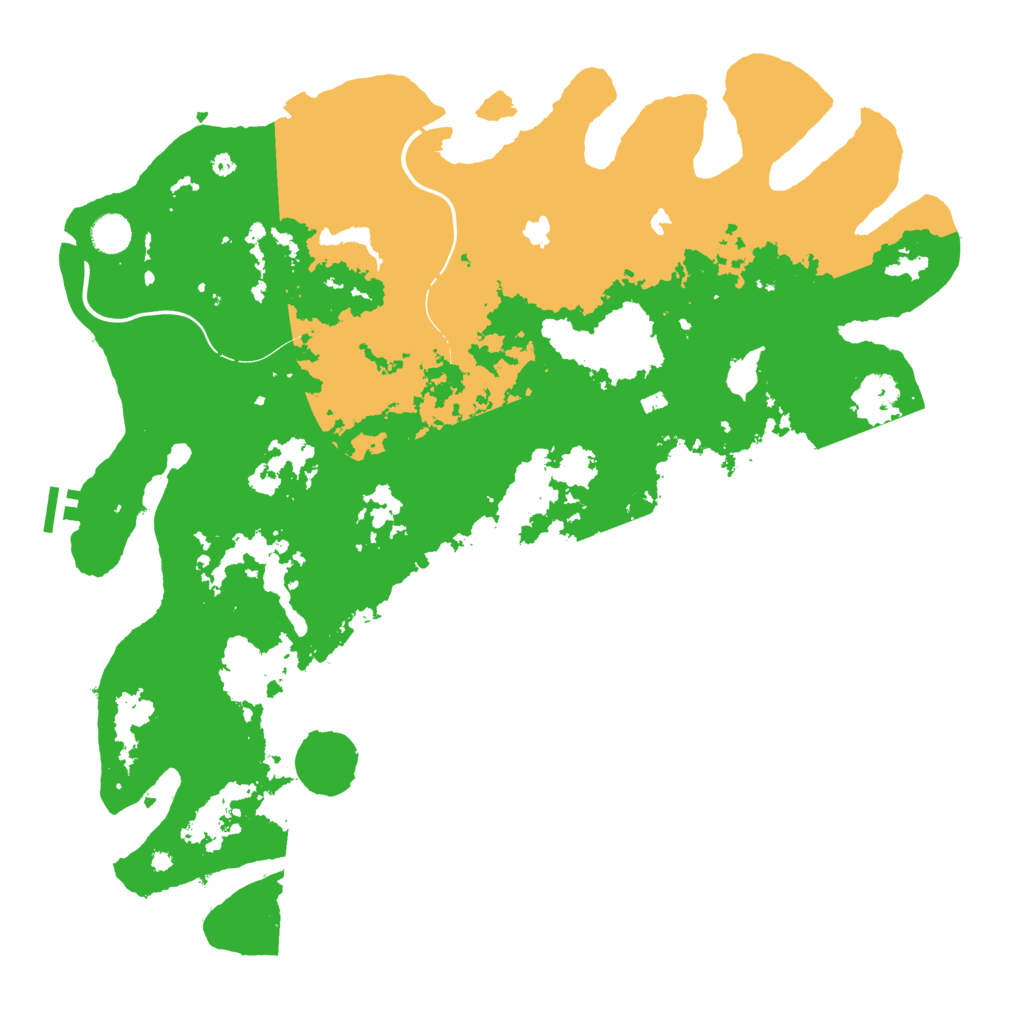 Biome Rust Map: Procedural Map, Size: 4500, Seed: 1533335239