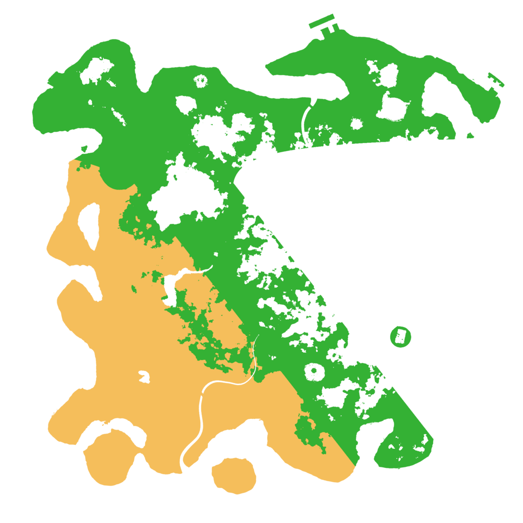 Biome Rust Map: Procedural Map, Size: 4000, Seed: 49994