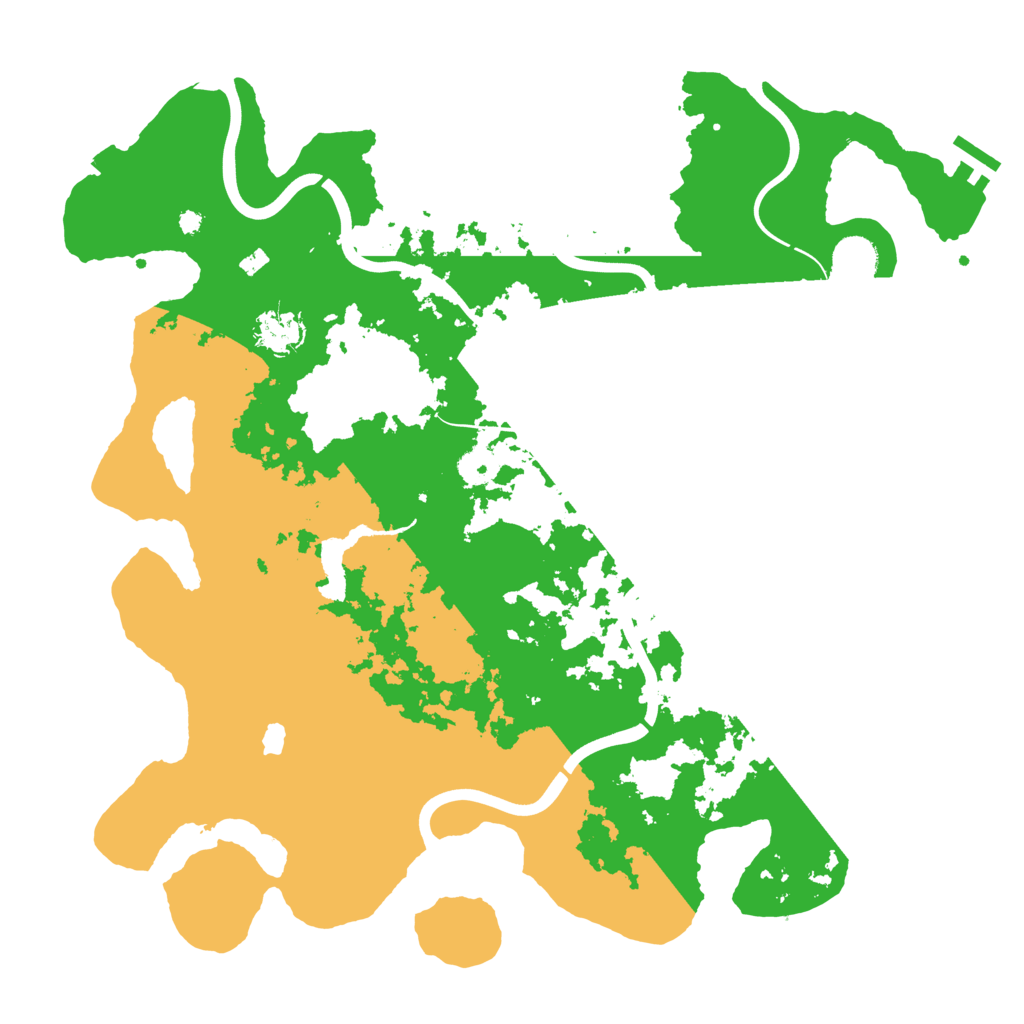 Biome Rust Map: Procedural Map, Size: 4000, Seed: 49994
