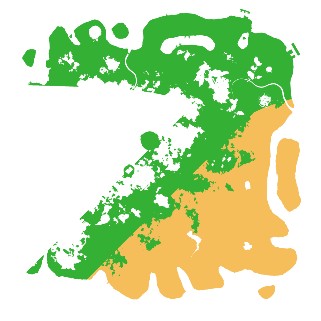 Biome Rust Map: Procedural Map, Size: 4800, Seed: 338762357