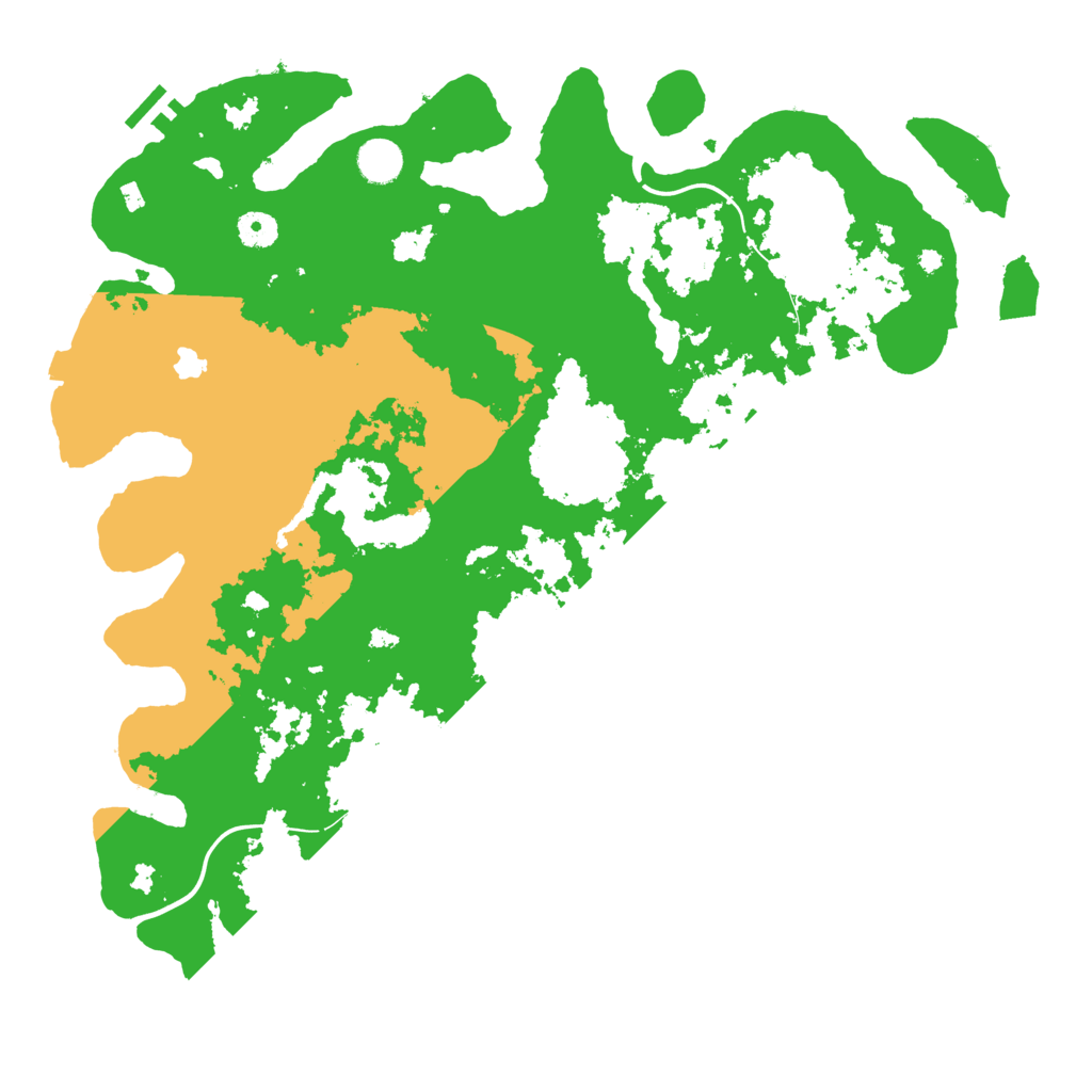 Biome Rust Map: Procedural Map, Size: 4250, Seed: 486153