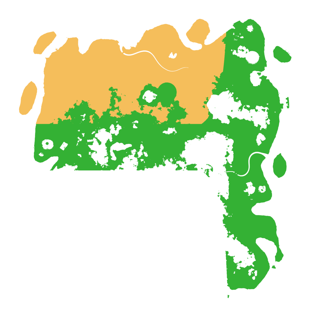 Biome Rust Map: Procedural Map, Size: 4250, Seed: 361752460