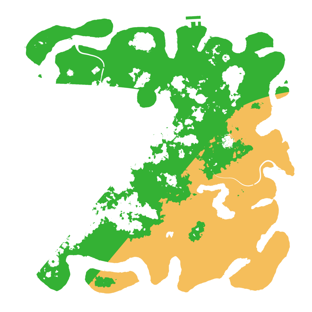 Biome Rust Map: Procedural Map, Size: 4250, Seed: 139553034
