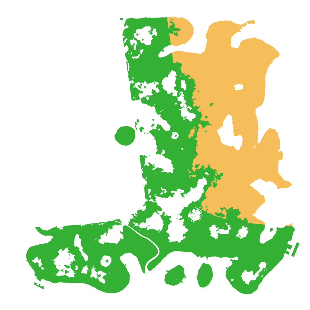 Biome Rust Map: Procedural Map, Size: 4250, Seed: 1788295529