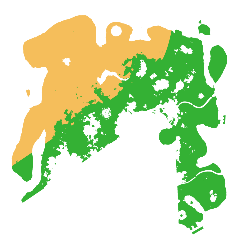 Biome Rust Map: Procedural Map, Size: 4000, Seed: 1908174006