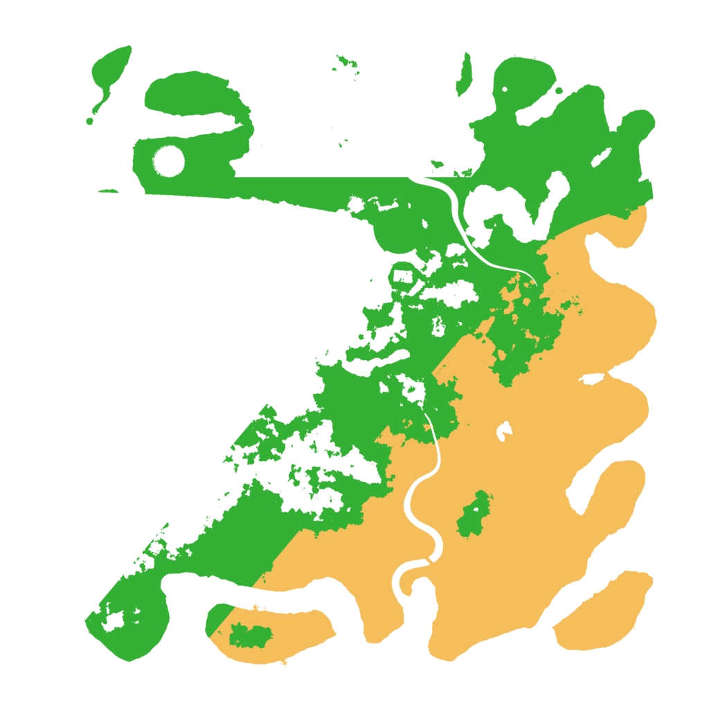 Biome Rust Map: Procedural Map, Size: 4000, Seed: 139553034