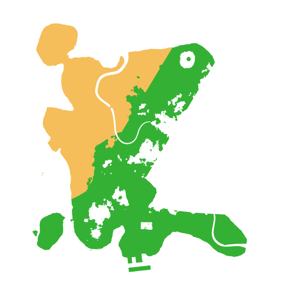 Biome Rust Map: Procedural Map, Size: 2700, Seed: 1964345341